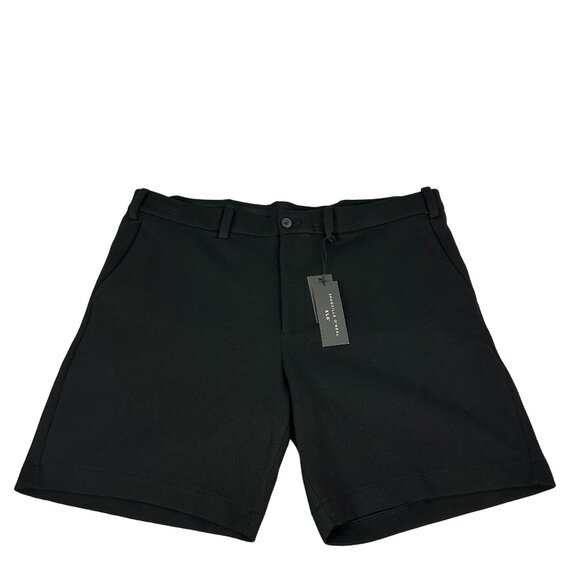 Shaquille ONeal XLG Knit Comfort Stretch Shorts Black Size 48 - Picture 1 of 6